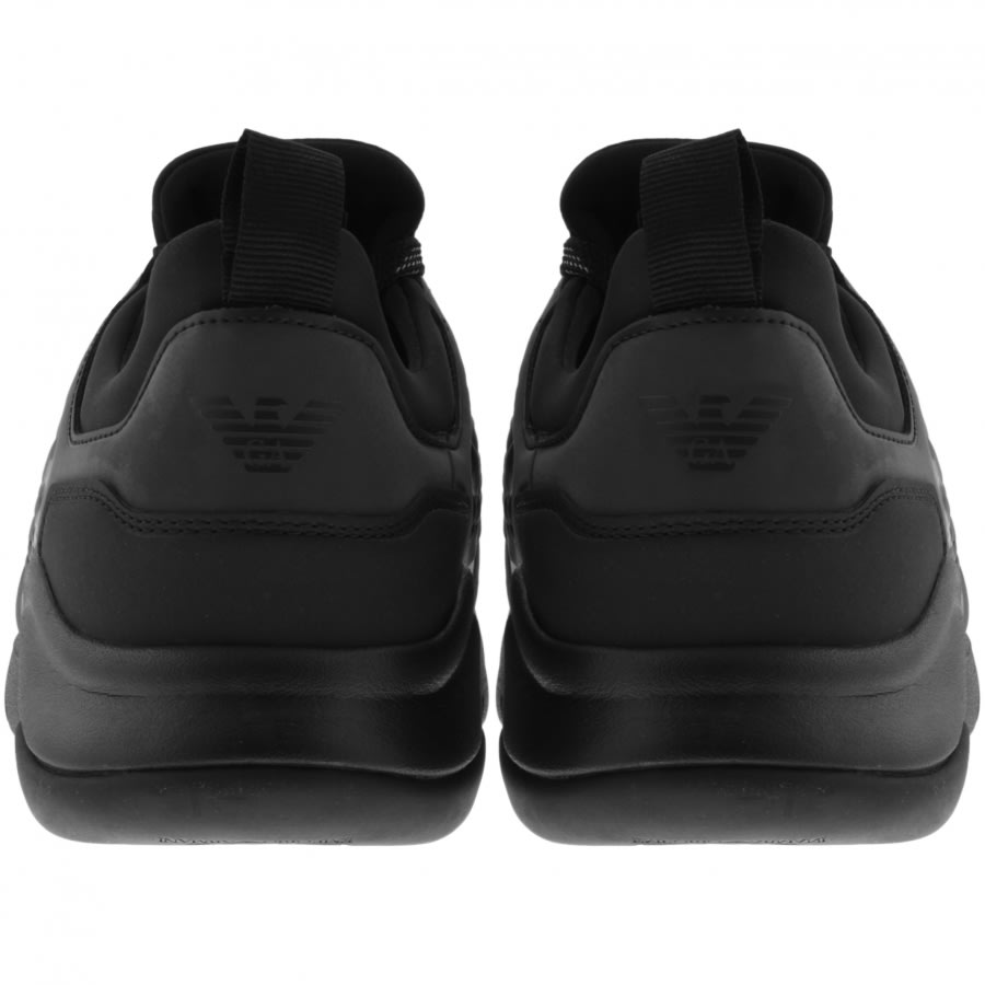 Alternative Image for ProductEA7 Emporio Armani Logo Trainers Black2